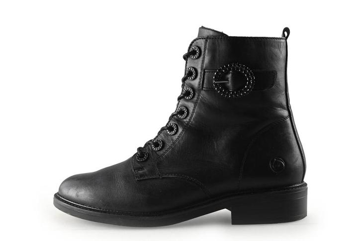 Remonte Veterboots in maat 40 Zwart, Kleding | Dames, Schoenen, Zwart, Zo goed als nieuw, Overige typen, Verzenden