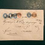 Oostenrijk 1861/1883 - Tricolore brief van de 5de