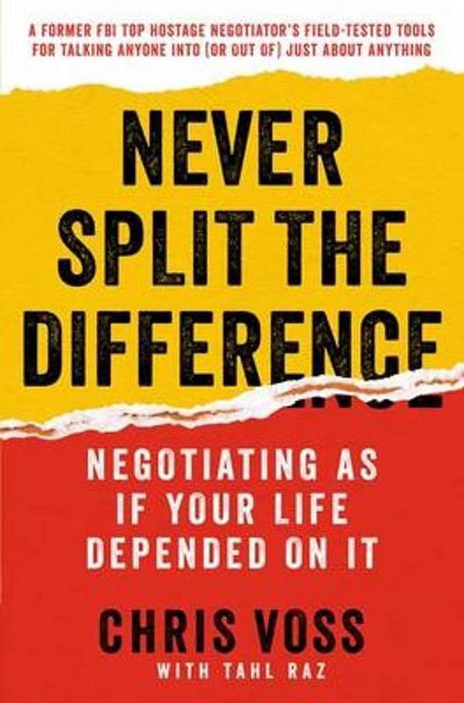 Never Split the Difference 9780062872302 Chris Voss, Livres, Langue | Anglais, Envoi
