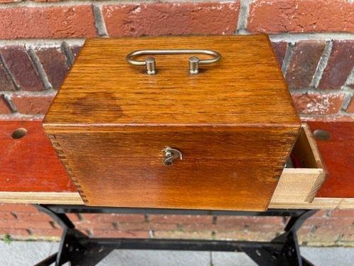 Faradico Dr. SpamerElectro-Therapy Apparatus - Bois, Chrome,, Antiek en Kunst, Antiek | Wandborden en Tegels