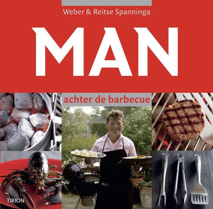 Man achter de barbecue 9789043909976 R. Spanninga, Boeken, Kookboeken, Zo goed als nieuw, Verzenden