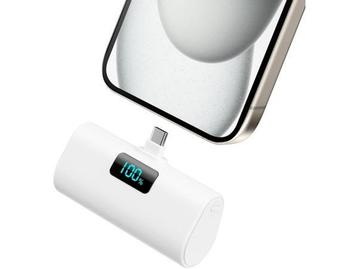 Veiling - Compacte USB-C powerbank 5200 mAh, Télécoms