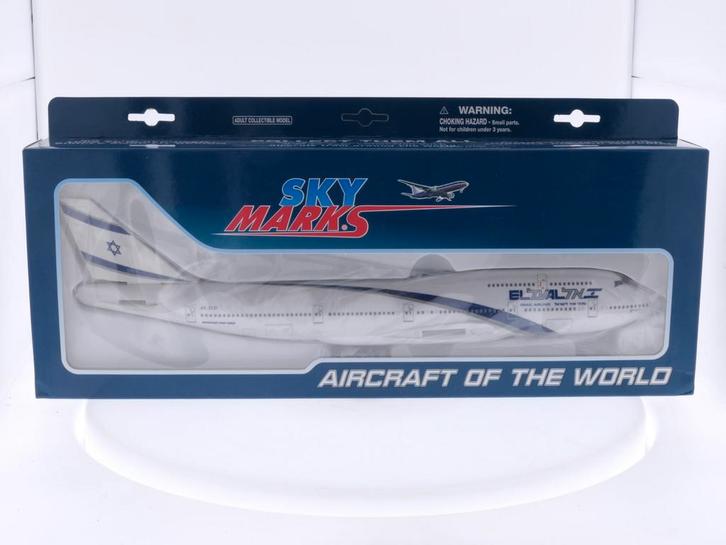 Schaal 1:200 Skymarks SKR488  Boeing 747-400 EL AL Reg. 4..., Hobby en Vrije tijd, Modelbouw | Vliegtuigen en Helikopters, Nieuw