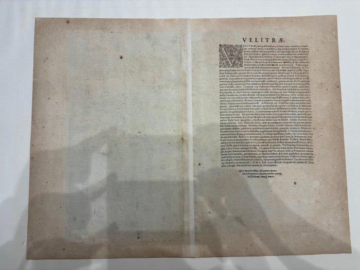 Duitsland - Lazio (Velletri); Georg Braun e Frans Hogenberg, Boeken, Atlassen en Landkaarten