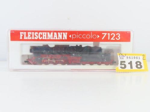Fleischmann N - 7123 - Stoomlocomotief met tender (1) - BR, Hobby en Vrije tijd, Modeltreinen | N-Spoor