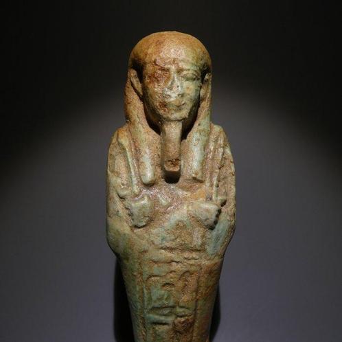 Égypte ancienne Shabti pour le général Pakhaas. 30e, Verzamelen, Mineralen en Fossielen