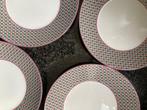 Hermès - assiettes creuses (4) - Moderne - Porcelaine - Tie