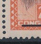 Belgisch-Congo 1960 - Katanga, postfris, 20V en 22V., Gestempeld