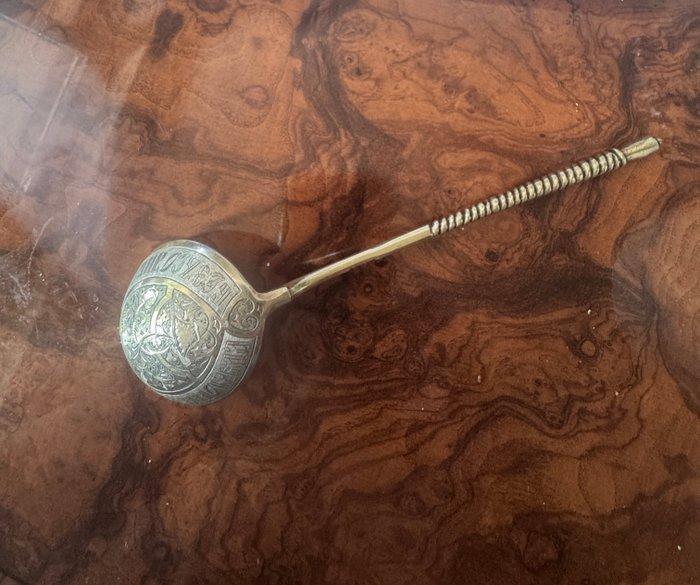 Lepel - .875 (84 Zolotniki) zilver, Antiek en Kunst, Antiek | Zilver en Goud