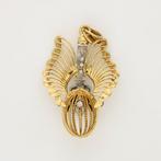 Hanger - 18 karaat Geel goud Diamant (Natuurlijk)