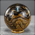 Natuurlijke bol van versteende algen – Een kunstwerk uit de