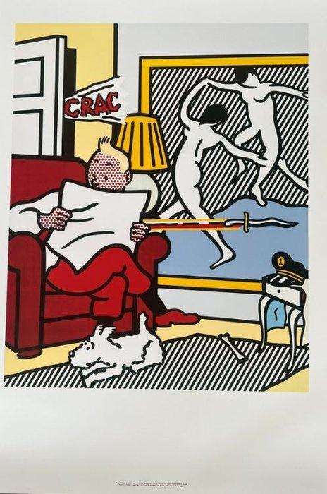 Roy Lichtenstein (after) - Tintin Reading, Antiek en Kunst, Kunst | Schilderijen | Modern