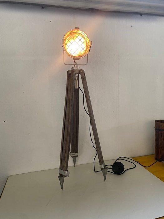 Theaterlamp - Metaal, Hout, Antiek en Kunst, Antiek | Verlichting
