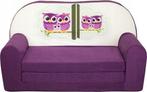 Kinder slaapbank - sofa - violet - logeermatras - 85 x 60..., Ophalen of Verzenden, Nieuw