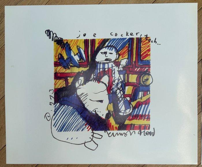 Herman Brood - Freddie Mercury, Joe Cocker, Elton John -, Antiquités & Art, Art | Dessins & Photographie