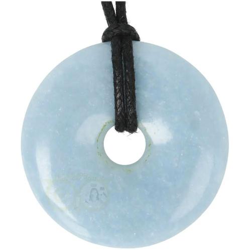 Angeliet ( Anhydriet ) Donut Nr 19 - Ø 4cm, Handtassen en Accessoires, Edelstenen, Nieuw, Verzenden