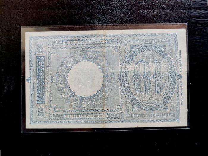 Italië. - 10 Lire 1915 - Gigante E4, Postzegels en Munten, Bankbiljetten | Europa | Niet-Eurobiljetten