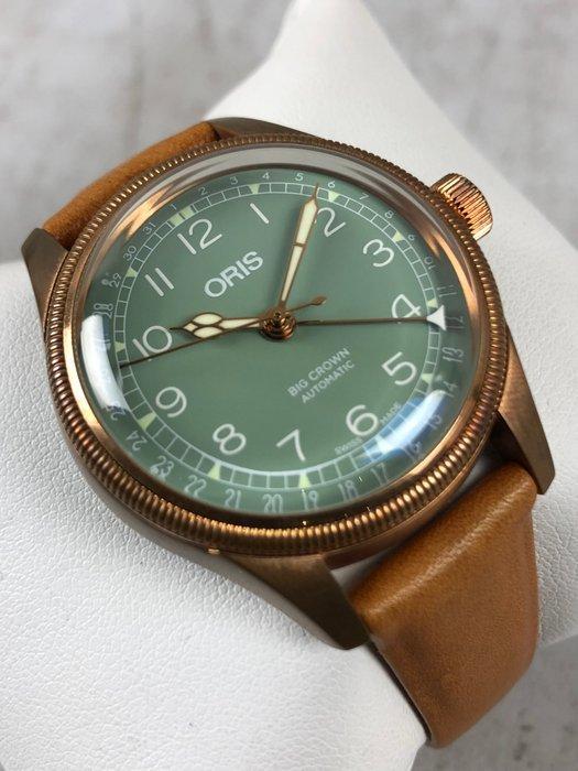 Oris - Big Crown Pointer Date Automatic Bronze - 01 754 7749, Handtassen en Accessoires, Horloges | Heren