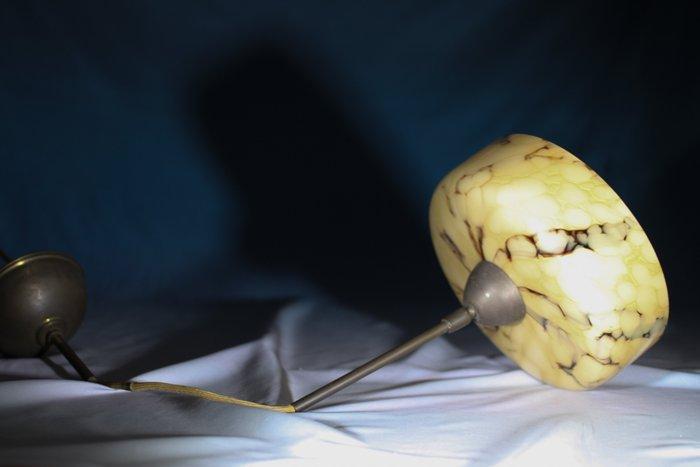 Lamp - opaline glas, Antiek en Kunst, Kunst | Designobjecten