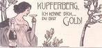 Reclame Kupferberg (lijst optie, Kunst, Antiek en Kunst), Verzenden