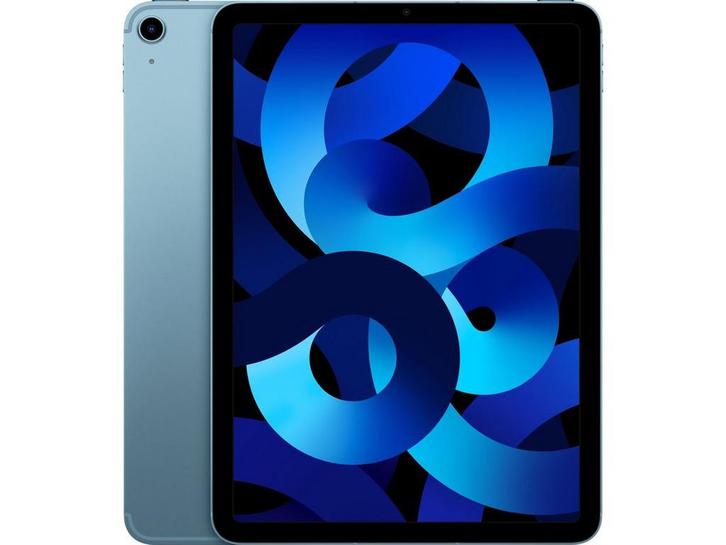 Apple iPad Air (2022) - 10.9 inch - M1 - 5G - 256GB - Blauw, Computers en Software, Apple iPads, Zo goed als nieuw, Verzenden