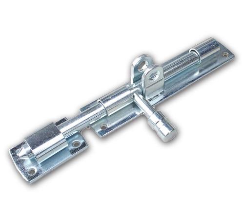 Hangslotgrendel horizontaal 200 mm verzinkt, Doe-het-zelf en Bouw, Hang- en Sluitwerk, Klink of Kruk, Nieuw, Overige materialen