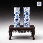 Vaas - Porselein - China - Qing dynasty (Manchu China), Antiek en Kunst