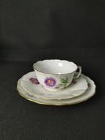 Meissen - Blume - Tazza da tè con piattino - 2.Wahl - XX
