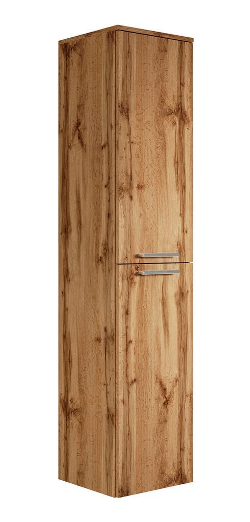 Badkamerkast Venus 30 x 30 x 160 cm Eiken Kolomkast, Doe-het-zelf en Bouw, Sanitair, Nieuw, Verzenden