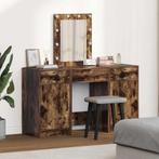 vidaXL Kaptafel met lade 3 pcs Bruin 50 x 41 x 135 cm, Verzenden, Nieuw