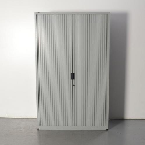 Aspa roldeurkast, aluminium, 195 x 120 cm, incl. 4 legborden, Huis en Inrichting, Kasten | Roldeurkasten en Archiefkasten, Gebruikt