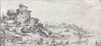 Jacques Callot (1592-1635) - La Caccia al cervo - originale, Antiek en Kunst