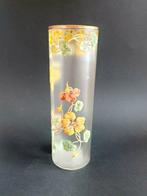 François-Théodore Legras - Vase - Fleurs de Géranium -