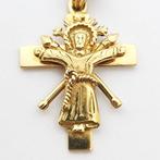 Pendentif en forme de croix - 18 carats Or jaune