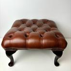 Voetenbank - Chesterfield Queen Anne hocker / poef - Hout,