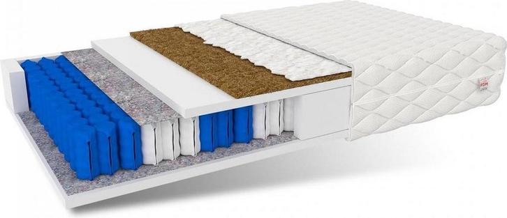 7 Zone Pocketvering Matras 160x200 x 18 cm, Maison & Meubles, Chambre à coucher | Matelas & Sommiers, Enlèvement ou Envoi