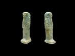 Oud-Egyptisch Faience Shabti (Zonder Minimumprijs), Verzamelen, Mineralen en Fossielen