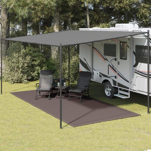 vidaXL Tenttapijt 250x550 cm antracietkleurig, Caravans en Kamperen, Tentaccessoires, Nieuw, Verzenden