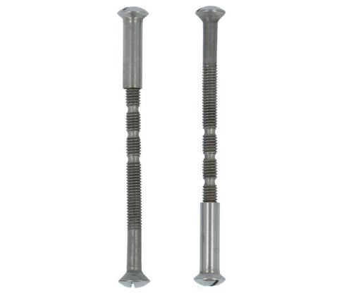 Patentbouten met huls M4x65 lenskop rvs gepolijst, Doe-het-zelf en Bouw, Hang- en Sluitwerk, Klink of Kruk, Nieuw, Overige materialen