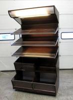 Broodstelling 120cm met 3 schappen en 4 bakken