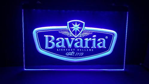 Bavaria neon bord lamp LED verlichting reclame lichtbak, Maison & Meubles, Lampes | Autre, Envoi