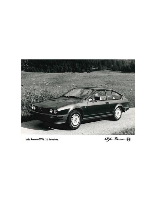 1980 ALFA ROMEO GTV6 2.5 INIEZIONE PERSFOTO, Livres, Autos | Brochures & Magazines