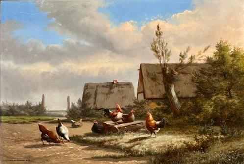 Jean-Baptiiste Leopold Van Leemputten (1831-1924) - A, Antiek en Kunst, Kunst | Schilderijen | Klassiek