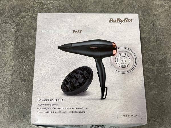 Veiling - Babyliss föhn met diffuser Power Pro 2000, Electroménager, Équipement de Soins personnels