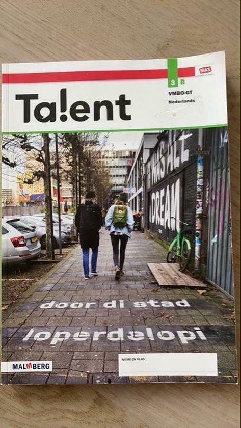 Talent. Nederlands. VMBO-GT. 3B. Max 9789402043631, Boeken, Schoolboeken, Gelezen, Verzenden