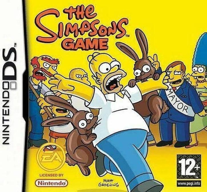 The Simpsons Game (Buitenlands Doosje) (DS Games), Games en Spelcomputers, Games | Nintendo DS, Zo goed als nieuw, Ophalen of Verzenden