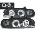 PHARES BMW E39 95-00 ANGEL EYES LED FOND NOIR, Auto-onderdelen, Verzenden, Nieuw