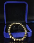 Prachtige pyrietarmband in cadeauverpakking, gratis