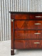 Commode - commode, buffet, pendule, kast - Acajou -, Antiek en Kunst