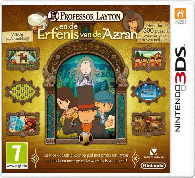 Professor Layton and the Azran Legacy-Standaard (3DS), Games en Spelcomputers, Games | Nintendo 2DS en 3DS, Ophalen of Verzenden
